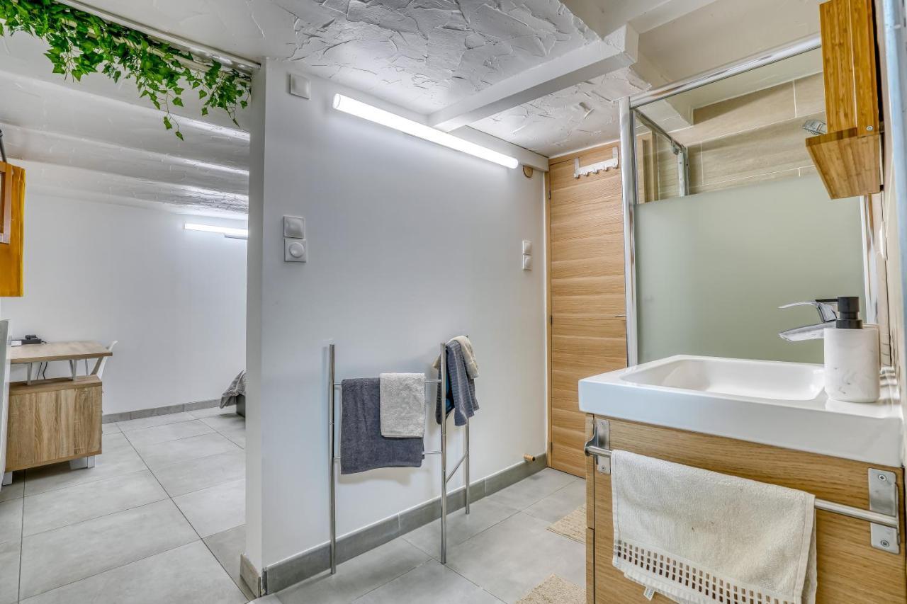 Sous-Sol Amenage 32M2 - Proche Paris Appartement Aubervilliers Buitenkant foto