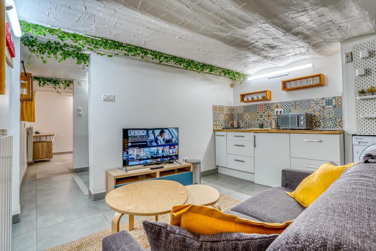 Sous-Sol Amenage 32M2 - Proche Paris Appartement Aubervilliers Buitenkant foto